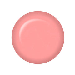 Swatch of IBD Vroom Service, a warm pink-peach blend that adds a gentle, rosy glow to nails with creamy, smooth coverage.