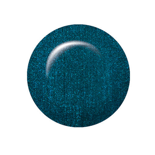 Color swatch of ibd Dip & Sculpt Meteorite featuring its glittery blue-green color