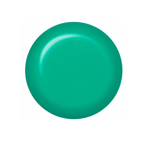 Bright parakeet green color swatch showing ibd Dip & Sculpt Just Me N Capri powder dip's pigmentation