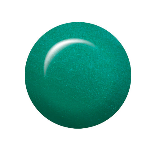 Color preview of ibd Dip & Sculpt Turtle Bay powder featuring its glossy seafoam green hue
