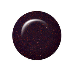 Circular color swatch preview of ibd Dip & Sculpt Dolomite showing its dark dusk sky purple color with glitter specks