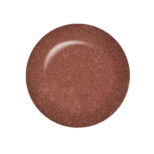 Circular color swatch preview of ibd Dip & Sculpt Green Monster featuring its shimmering bronze tan color