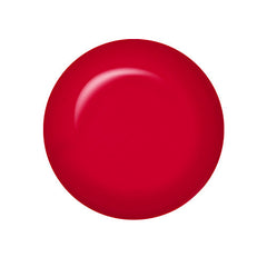 Bright carmine red circular color swatch of ibd Dip & Sculpt Top-Tional