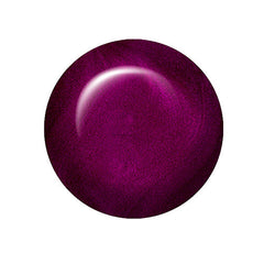 Circular color patch previewing ibd Dip & Sculpt Bella Boudoir nail powder dip's shimmering imperial purple color