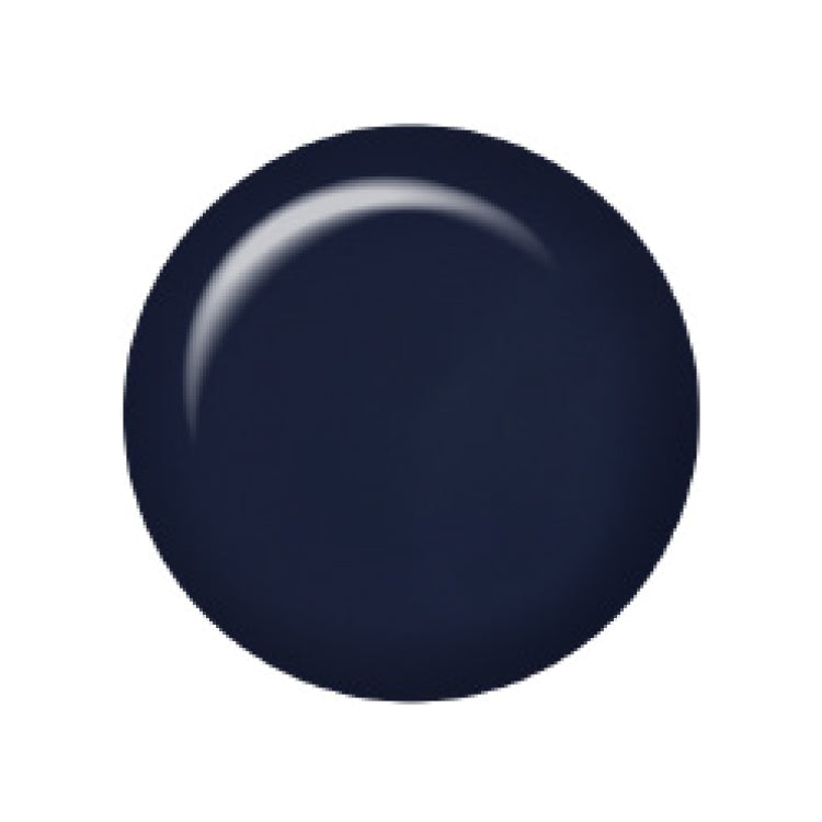 Swatch of IBD Above Ski Level, a luxurious midnight blue with a glossy, opaque look perfect for a modern twist on classic shades.
