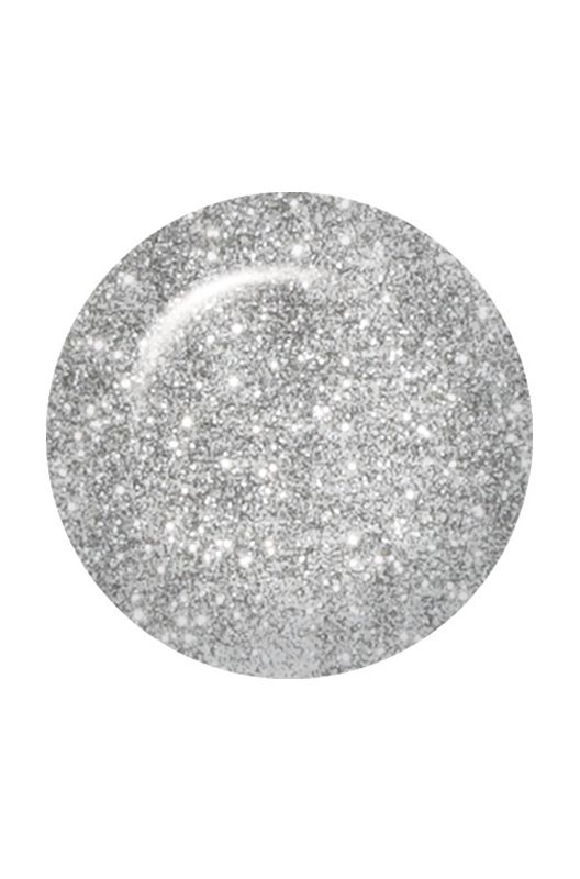 IBD Advanced Wear Pro Lacquer Silver Lites swatch, a charcoal gray, offering rich color payoff and long-lasting wear.