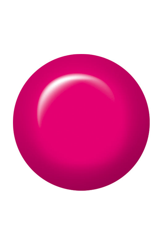 Swatch of IBD Parisol, a bold and glossy magenta with a vibrant crème finish, perfect for statement nails.