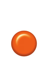 Swatch of IBD Infinitely Curious, a bold neon orange with a tangy tangerine undertone for maximum summer heat.
