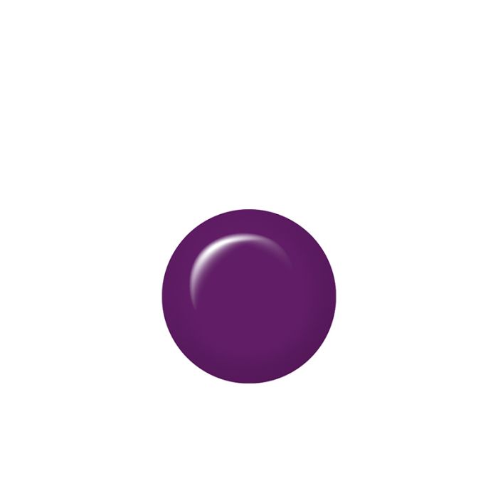 ibd Pro Lacquer Swatch in Slurple Purple, a bold, deep purple cream shade.