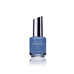 IBD Advanced Wear Pro Lacquer in Raindrops, a cool periwinkle blue polish that delivers a modern, soft pastel pop of color.