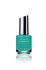 ibd Advanced Wear Just Me n' Carpi Pro Lacquer - a bright turquoise shade for bold, high-shine nail color.