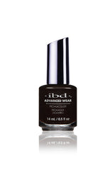 ibd Advanced Wear Dolomite Pro Lacquer - a black cherry glitter finish for a glamorous, multidimensional nail look.