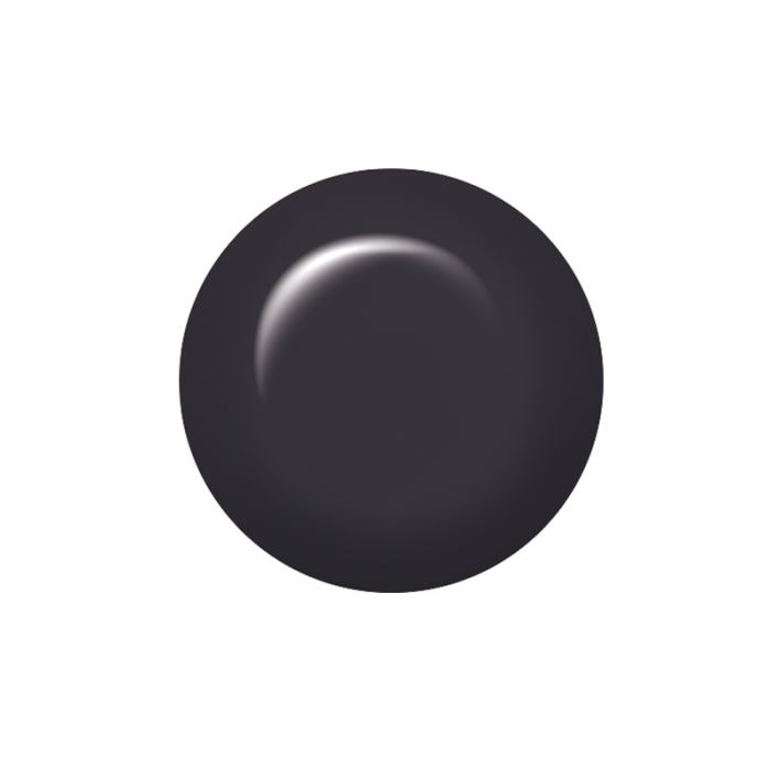 IBD Pro Lacquer R U Sur-real? Swatch in rich charcoal gray, ideal for edgy nail looks with a smooth cream finish.
