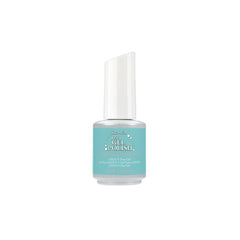 IBD Just Gel Polish Just Keep Swimmin' – bright turquoise gel polish with a refreshing blue-green hue and creamy, glossy finish.