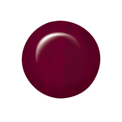 Swatch of IBD Mogul, a deep reddish-brown polish with soft shimmer and luxe sophistication.