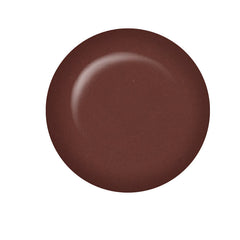 Deep fulfilling mahogany circle shape as a sample swatch of ibd product for nail treatment