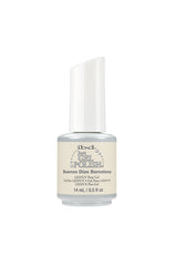 Expansive view of 14ml bottle of ibd Just Gel Polish with Buenos Dias Barcelona variation in two-tone color packaging
