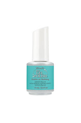 Capped bottle of ibd Just Gel Polish with Dublin or Nothing variation with two color combination on its pack