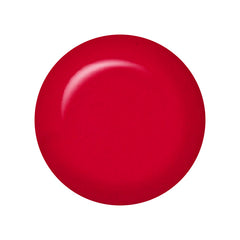 Circular color swatch of ibd Advanced Wear TOPtional showing its rich pink red finish