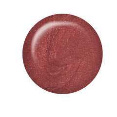 IBD "Tranquil Surrender" Nail Polish Swatch, a rich, metallic bronze shade with a smooth, glossy texture.