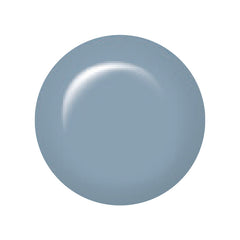 Cool blue gray color swatch on white background showing ibd Advanced Wear Iceberg nail polish's hue