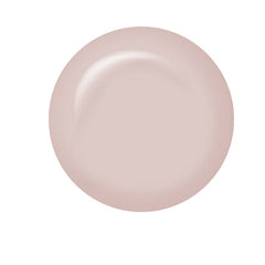 Glossy Shimmery Nude shade sample color pantone of a nail treatment gel
