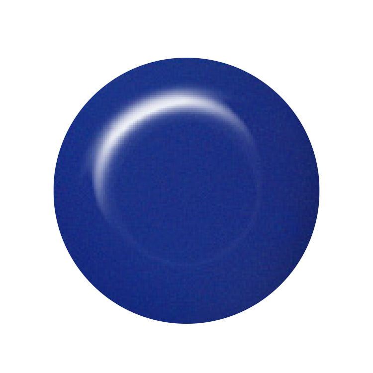 Sample color patch previewing a Deep Rich Royal Blue shade lay in white setting scene