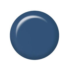 IBD Just Gel Polish Blue Me a Beso Swatch – Cool muted blue gel polish swatch with a creamy, full-coverage finish.