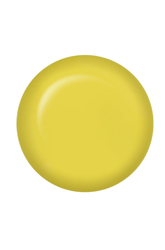 Color swatch of ibd Advanced Wear Safari Not Safari displaying its sunset yellow creme' finish