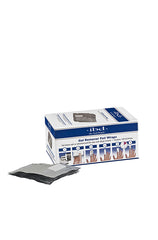 Expansive 3D illustration of  100pc/pack of Just Gel Polish Gel Remover Foil Wraps with detailed text on its  box