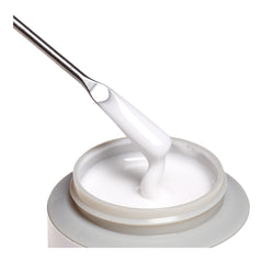 A close-up of Xtreme Hard Gel LED/UV Builder Gel in Milky White
