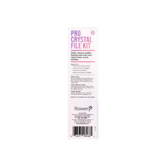 Front view of Pro Crystal File and Crystal Mani Stick

