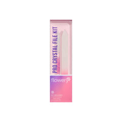 Front view of Pro Crystal File Kit in Box Packaging 
