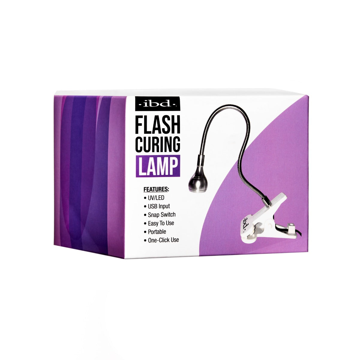 A side view of IBD flash curing LED lamp box