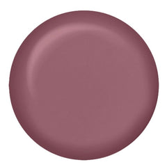 Swatch of IBD Rubber Gel Truffle, a deep mauve-brown gel shade with a rich, earthy tone and glossy finish.