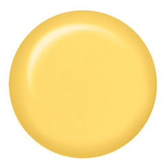 Canary rubber gel swatch in bright lemon yellow, perfect for bold and energetic summer nail styles.