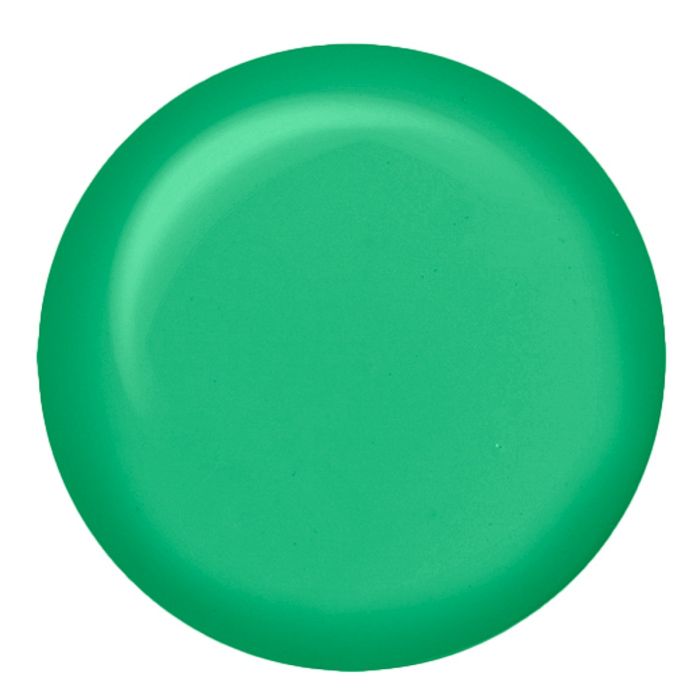 Clover rubber gel swatch in lively shamrock green, ideal for bold, nature-inspired manicures.